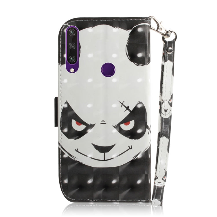 3D Painted Pattern Magnetic Attraction Horizontal Flip Leather Case with Holder & Card Slot & Wallet & Lanyard, For Huawei Y6p, For Huawei Y8p / P Smart S / Enjoy 10s