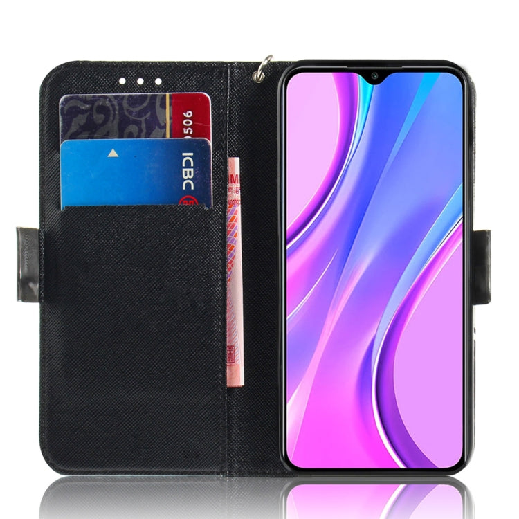 3D Painted Pattern Magnetic Attraction Horizontal Flip Leather Case with Holder & Card Slot & Wallet & Lanyard, For Xiaomi Redmi 9, For Xiaomi Redmi 10X 5G
