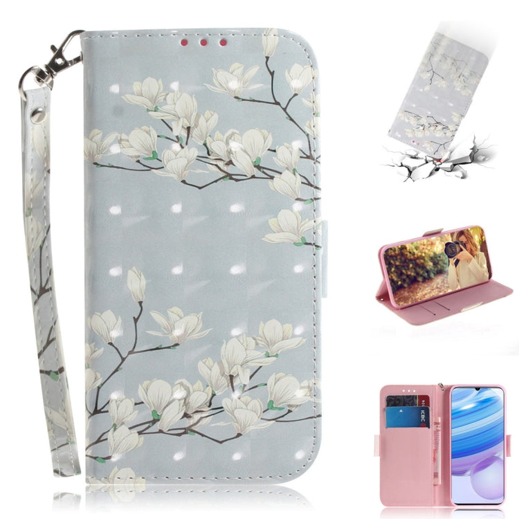 3D Painted Pattern Magnetic Attraction Horizontal Flip Leather Case with Holder & Card Slot & Wallet & Lanyard, For Xiaomi Redmi 10X Pro 5G, For Xiaomi Redmi Note 9 / Redmi 10X 4G