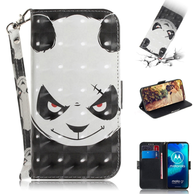 3D Painted Pattern Magnetic Attraction Horizontal Flip Leather Case with Holder & Card Slot & Wallet & Lanyard, For Motorola Moto G8 Power Lite, For Nokia 5.3