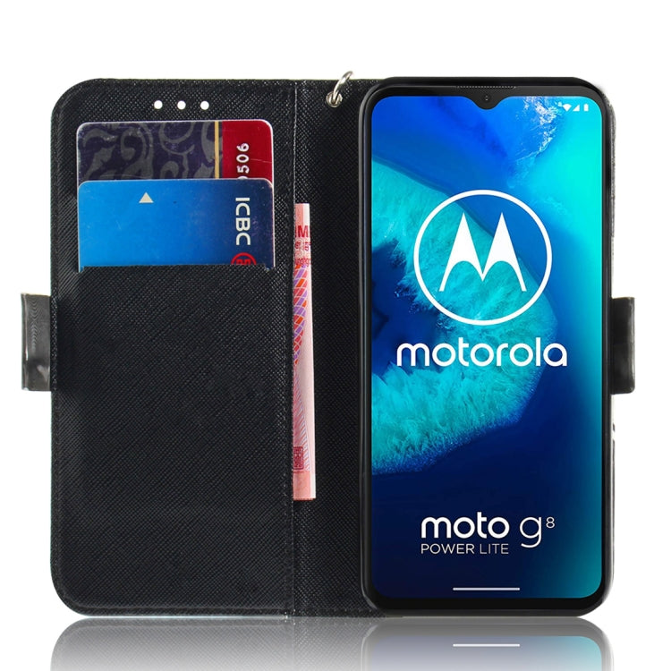 3D Painted Pattern Magnetic Attraction Horizontal Flip Leather Case with Holder & Card Slot & Wallet & Lanyard, For Motorola Moto G8 Power Lite, For Nokia 5.3
