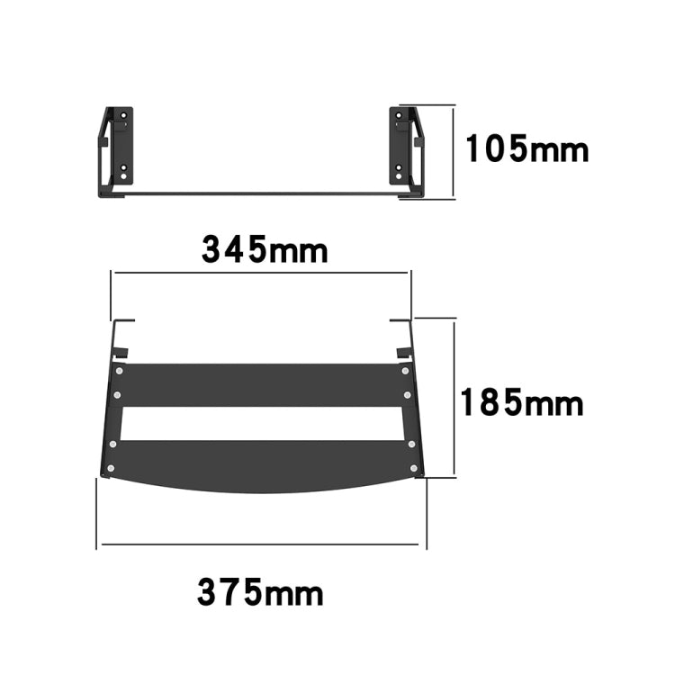 Smart Speaker Wall-mounted Metal Bracket Hanger, For Sonos Five
