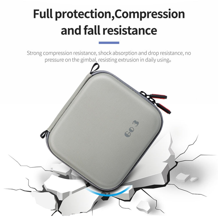 STARTRC Portable PU Storage Box Case, For Insta360 GO 3 / GO 3S