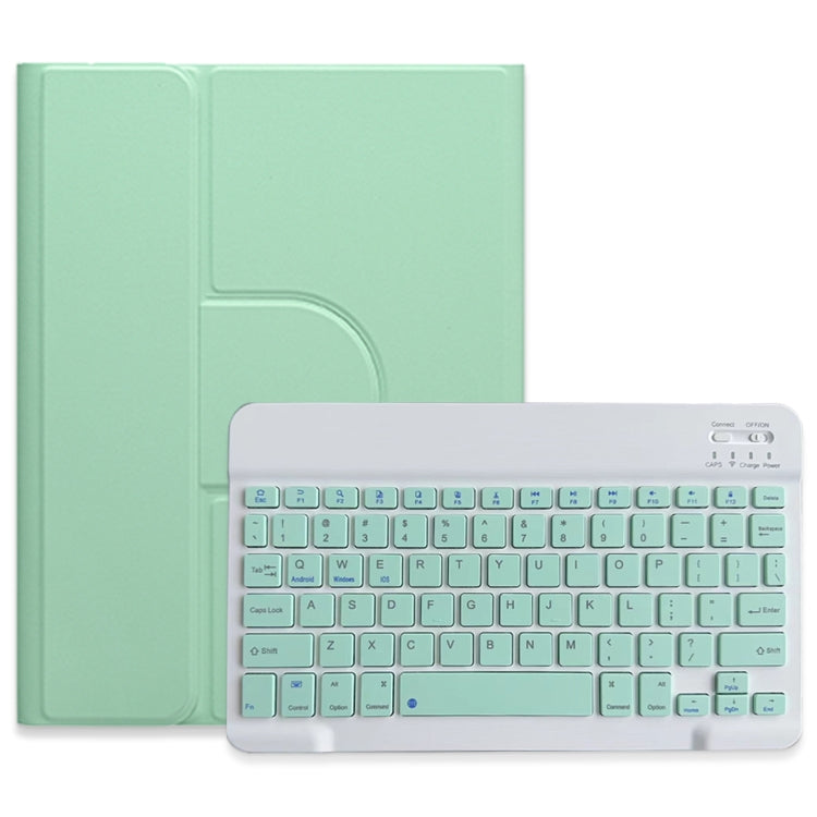 Square Button 360 Degree Rotatable Bluetooth Keyboard Leather Case, For iPad 10th Gen 10.9 2022, For iPad Air 2022 / iPad Pro 11 2021, For iPad 10.2 2021 / Air 2019