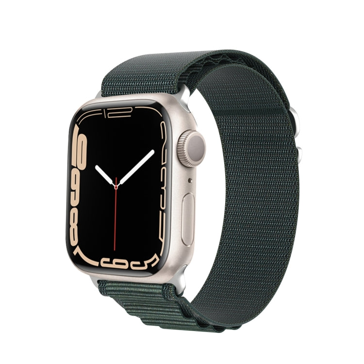 DUX DUCIS GS Series Nylon Loop Watch Band, For Apple Watch Series 7 41mm, For Apple Watch Series 7 45mm, For Apple Watch Series 6 40mm, For Apple Watch Series 6 44mm, For Apple Watch Series 5 44mm, For Apple Watch Series 5 40mm