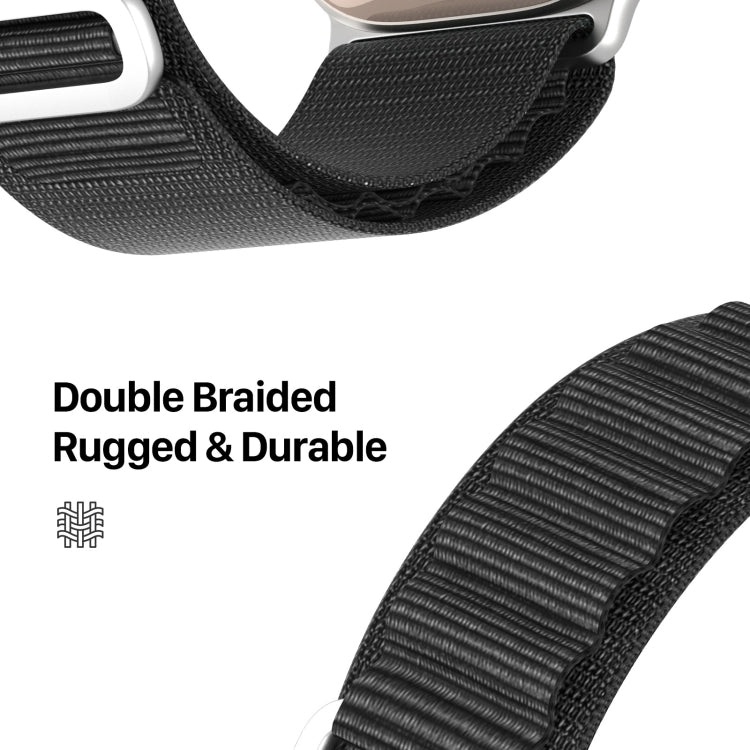 DUX DUCIS GS Series Nylon Loop Watch Band, For Apple Watch Series 4 44mm, For Apple Watch Series 4 40mm, For Apple Watch 42mm, For Apple Watch 38mm, For Apple Watch Series 3 38mm, For Apple Watch Series 3 42mm