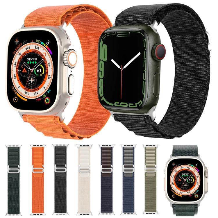 DUX DUCIS GS Series Nylon Loop Watch Band, For Apple Watch SE 2023 44mm, For Apple Watch Ultra 49mm, For Apple Watch SE 2023 40mm, For Apple Watch Ultra 2 49mm, For Apple Watch Series 9 45mm, For Apple Watch SE 2022 40mm