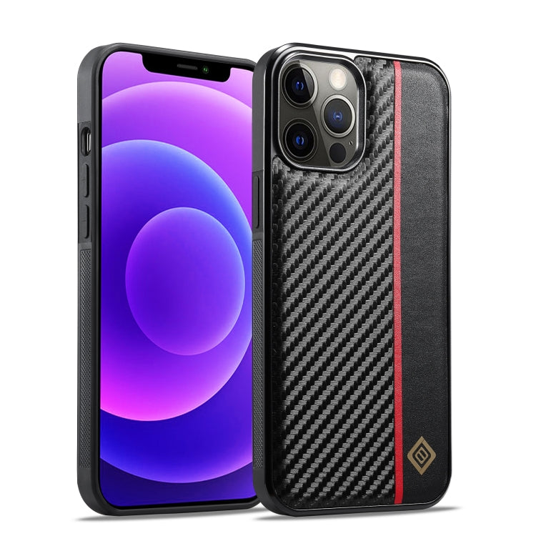 LC.IMEEKE 3 in 1 Carbon Fiber Texture Shockproof Phone Case, For iPhone 17 Pro Max, For iPhone 17 Pro, For iPhone 17, For iPhone Air, For iPhone 16 Pro Max, For iPhone 16 Pro, For iPhone 16 Plus, For iPhone 16, For iPhone 14 Plus, For iPhone 14        ...