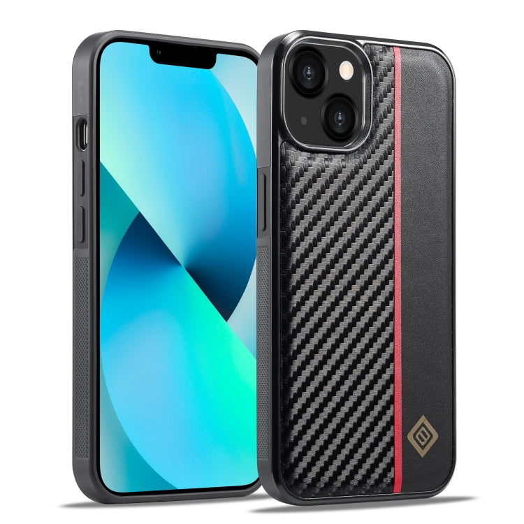 LC.IMEEKE 3 in 1 Carbon Fiber Texture Shockproof Phone Case, For iPhone 17 Pro Max, For iPhone 17 Pro, For iPhone 17, For iPhone Air, For iPhone 16 Pro Max, For iPhone 16 Pro, For iPhone 16 Plus, For iPhone 16, For iPhone 14 Plus, For iPhone 14        ...