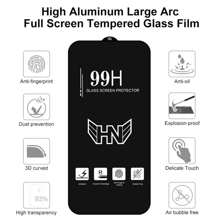 25pcs High Aluminum Large Arc Full Screen Tempered Glass Film, For iPhone 18 Pro / 17 Pro, For iPhone 18 Pro Max / 17 Pro Max, For iPhone 17, For iPhone Air, For iPhone 16 Pro Max, For iPhone 16 Pro, For iPhone 16 Plus, For iPhone 16                   ...