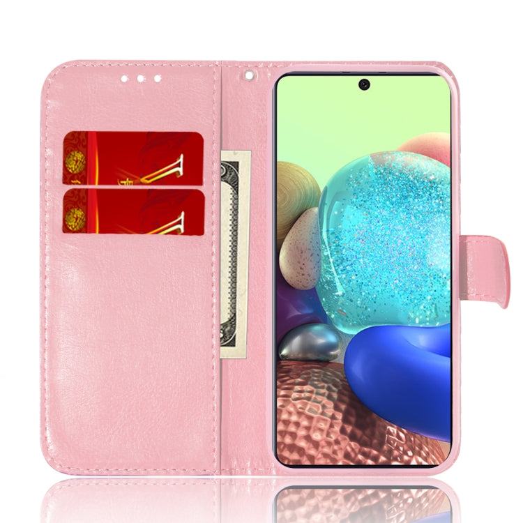 Solid Color Colorful Magnetic Buckle Horizontal Flip PU Leather Case with Holder & Card Slots & Wallet & Lanyard, For Samsung Galaxy A71 5G