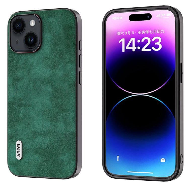 ABEEL Morocco Texture PU Phone Case, For iPhone 15 Pro Max, For iPhone 15 Plus, For iPhone 15, For iPhone 15 Pro