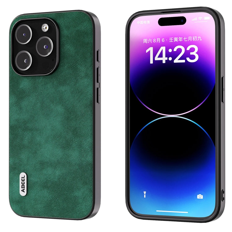 ABEEL Morocco Texture PU Phone Case, For iPhone 15 Pro Max, For iPhone 15 Plus, For iPhone 15, For iPhone 15 Pro