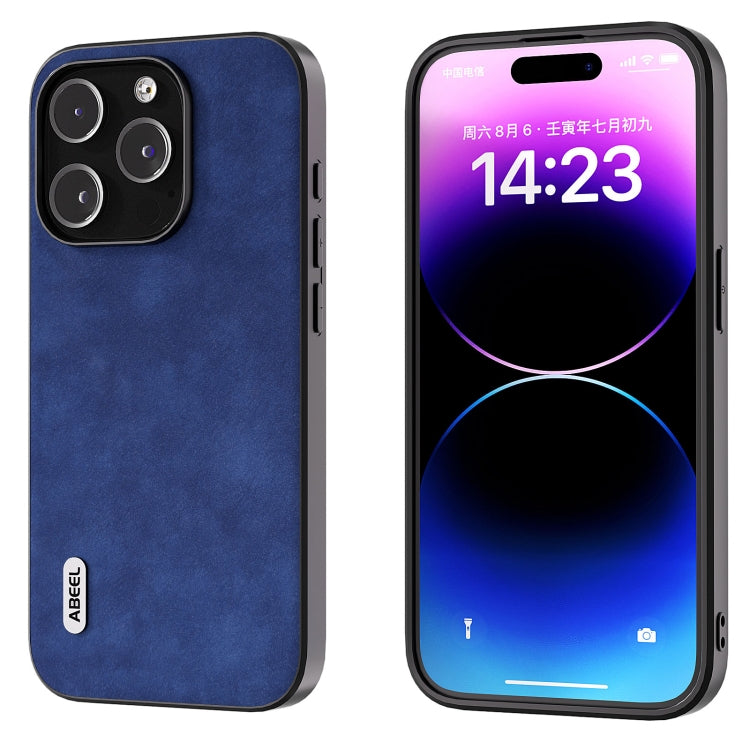 ABEEL Morocco Texture PU Phone Case, For iPhone 15 Pro Max, For iPhone 15 Plus, For iPhone 15, For iPhone 15 Pro