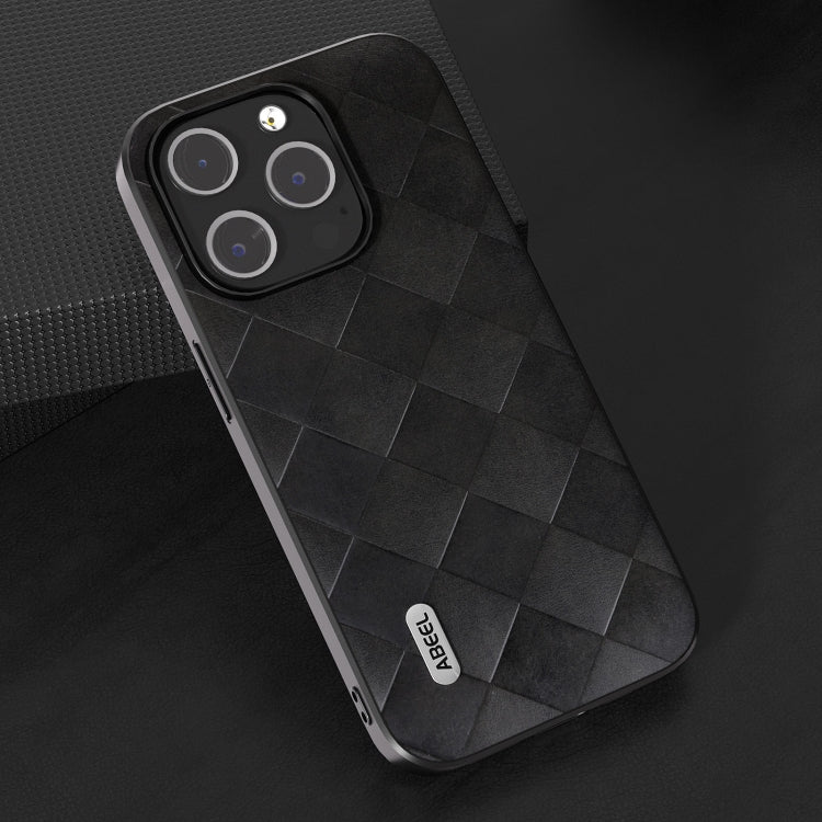 ABEEL Weave Plaid PU Phone Case, For iPhone 15 Pro Max, For iPhone 15 Pro, For iPhone 15 Plus, For iPhone 15