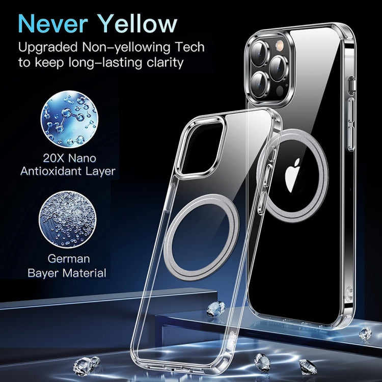 LK Crystal Clear MagSafe Magnetic Phone Case