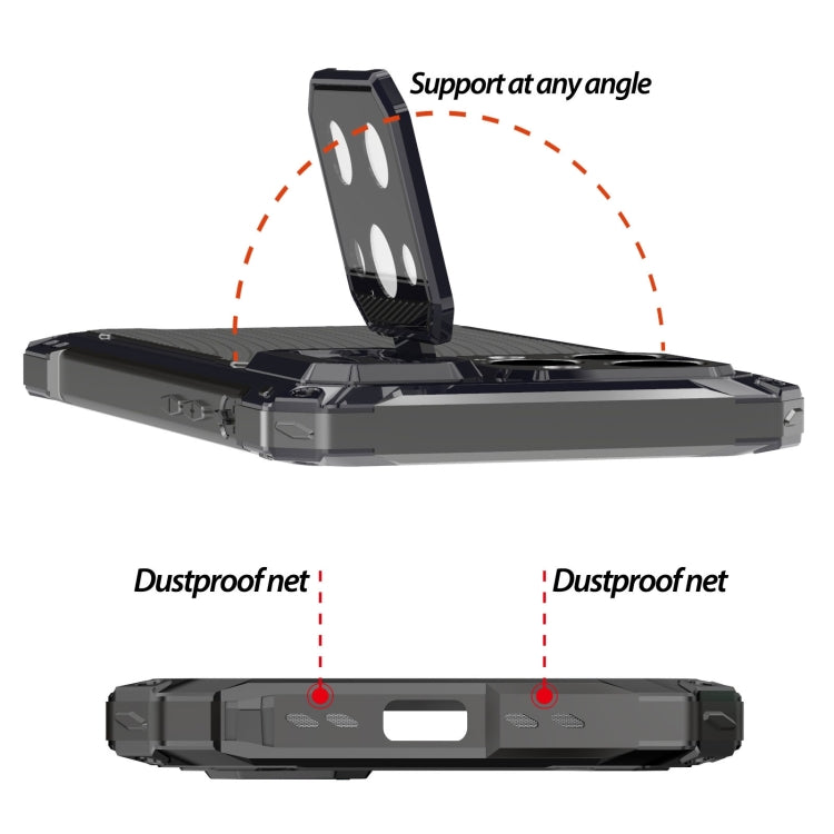 Coque de téléphone en métal LK MagSafe, résistante aux chocs, étanche à la poussière et à l'eau, pour iPhone 14, iPhone 14 Pro et iPhone 14 Pro Max