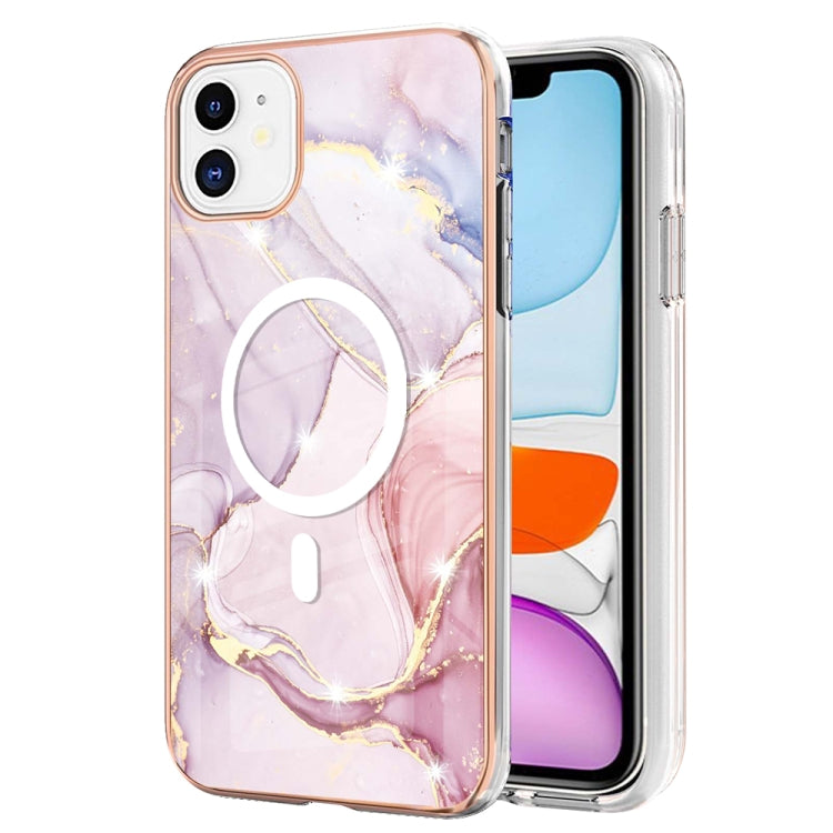 Marble Pattern Dual-side IMD Magsafe TPU Phone Case, For iPhone 11, For iPhone 11 Pro