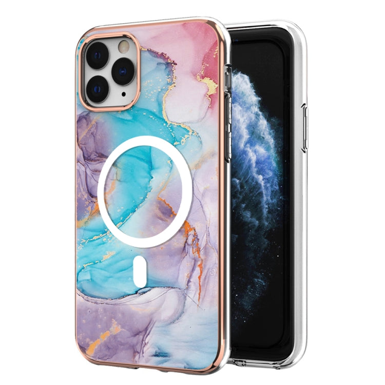 Marble Pattern Dual-side IMD Magsafe TPU Phone Case, For iPhone 11, For iPhone 11 Pro