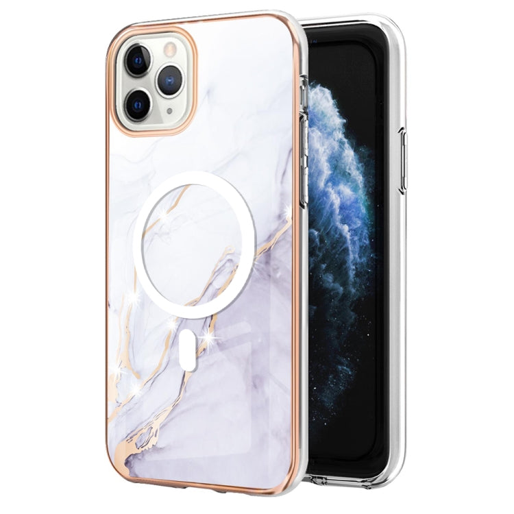 Marble Pattern Dual-side IMD Magsafe TPU Phone Case, For iPhone 12 / 12 Pro, For iPhone 12 Pro Max, For iPhone 11 Pro Max