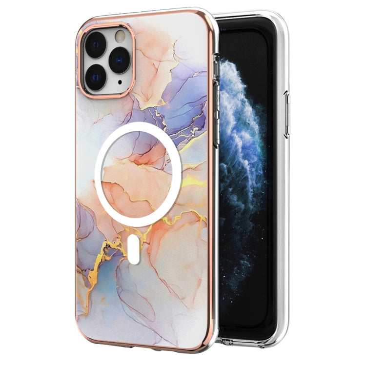 Marble Pattern Dual-side IMD Magsafe TPU Phone Case, For iPhone 12 / 12 Pro, For iPhone 12 Pro Max, For iPhone 11 Pro Max