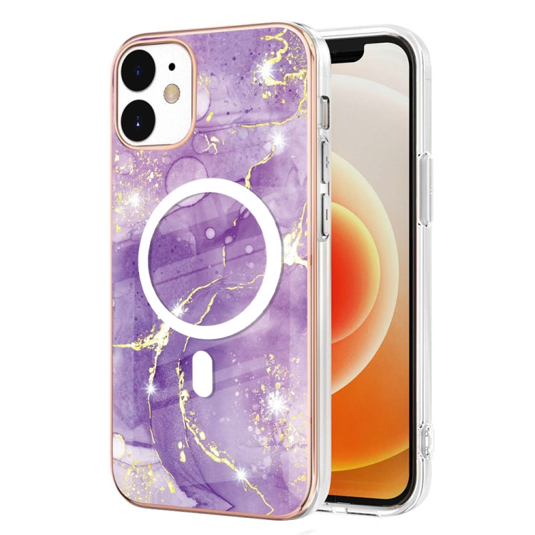 Marble Pattern Dual-side IMD Magsafe TPU Phone Case, For iPhone 12 / 12 Pro, For iPhone 12 Pro Max, For iPhone 11 Pro Max