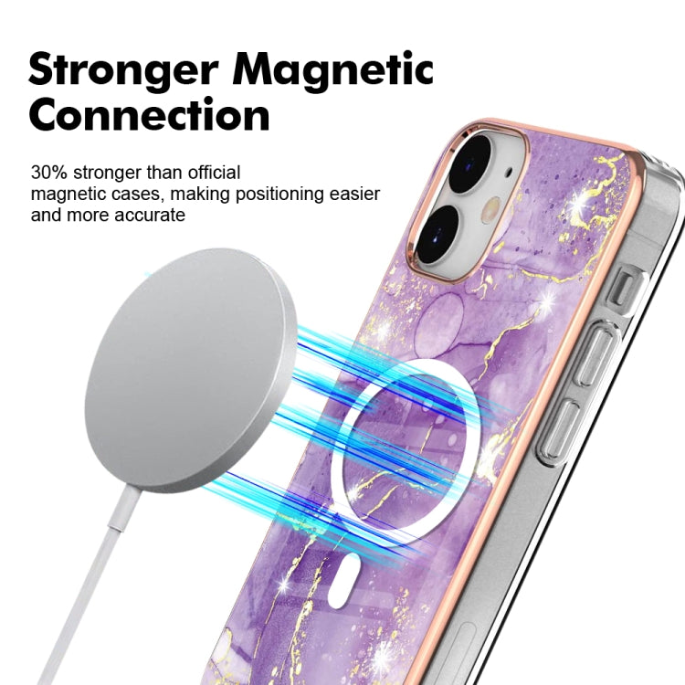 Marble Pattern Dual-side IMD Magsafe TPU Phone Case, For iPhone 12 / 12 Pro, For iPhone 12 Pro Max, For iPhone 11 Pro Max