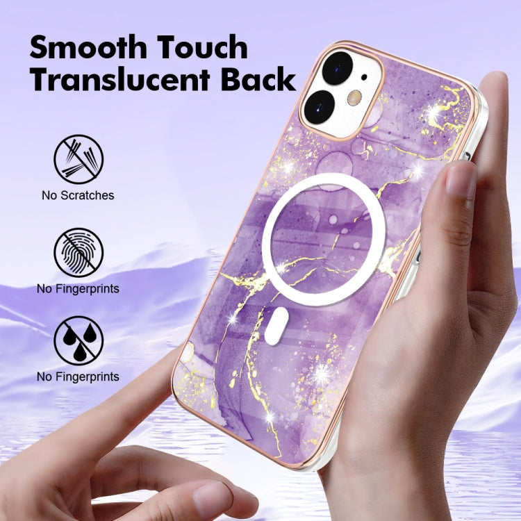 Marble Pattern Dual-side IMD Magsafe TPU Phone Case, For iPhone 12 / 12 Pro, For iPhone 12 Pro Max, For iPhone 11 Pro Max
