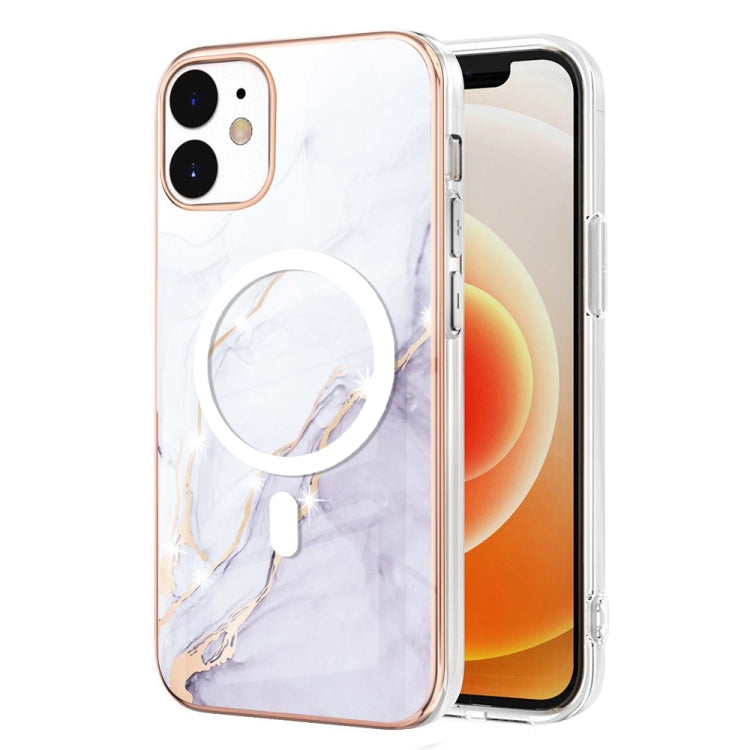 Marble Pattern Dual-side IMD Magsafe TPU Phone Case, For iPhone 12 / 12 Pro, For iPhone 12 Pro Max, For iPhone 11 Pro Max