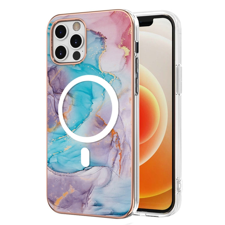 Marble Pattern Dual-side IMD Magsafe TPU Phone Case, For iPhone 12 / 12 Pro, For iPhone 12 Pro Max, For iPhone 11 Pro Max