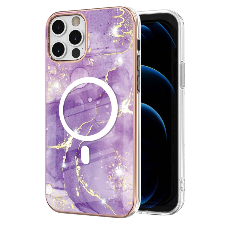 Marble Pattern Dual-side IMD Magsafe TPU Phone Case, For iPhone 12 / 12 Pro, For iPhone 12 Pro Max, For iPhone 11 Pro Max