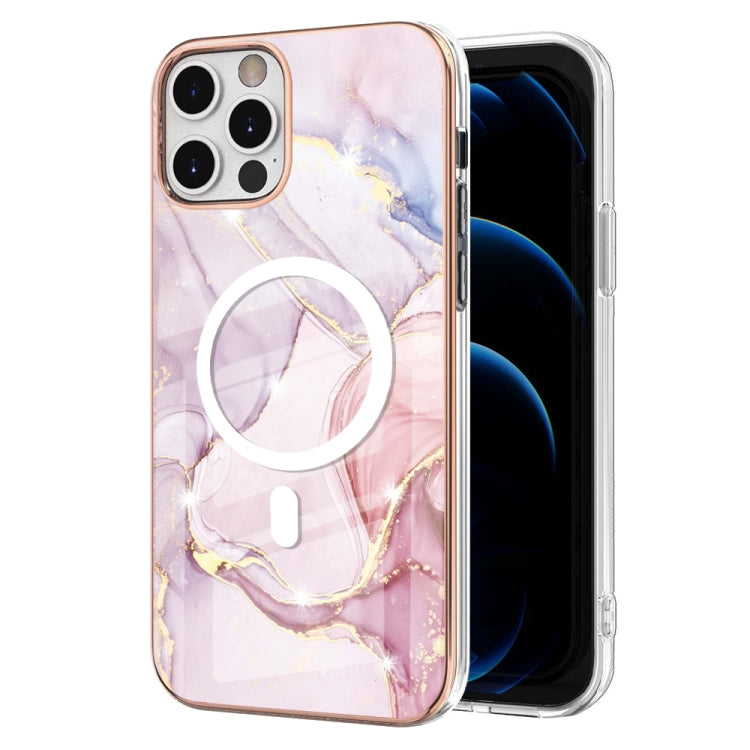 Marble Pattern Dual-side IMD Magsafe TPU Phone Case, For iPhone 12 / 12 Pro, For iPhone 12 Pro Max, For iPhone 11 Pro Max