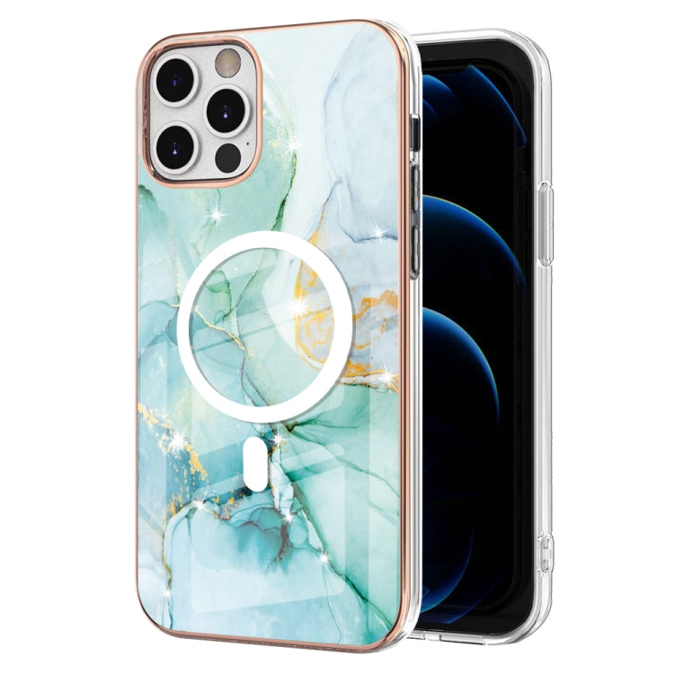 Marble Pattern Dual-side IMD Magsafe TPU Phone Case, For iPhone 12 / 12 Pro, For iPhone 12 Pro Max, For iPhone 11 Pro Max
