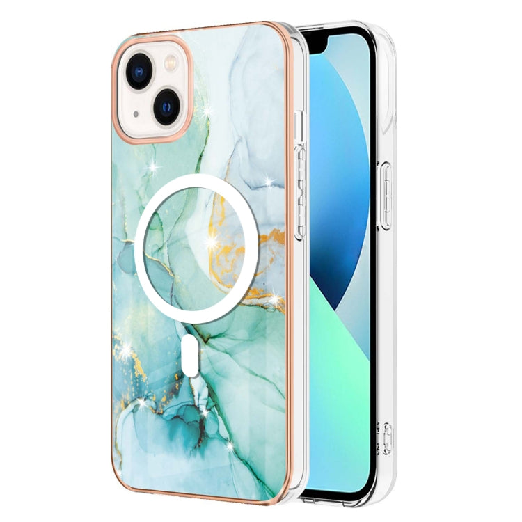 Marble Pattern Dual-side IMD Magsafe TPU Phone Case, For iPhone 14, For iPhone 15 Plus, For iPhone 14 Pro