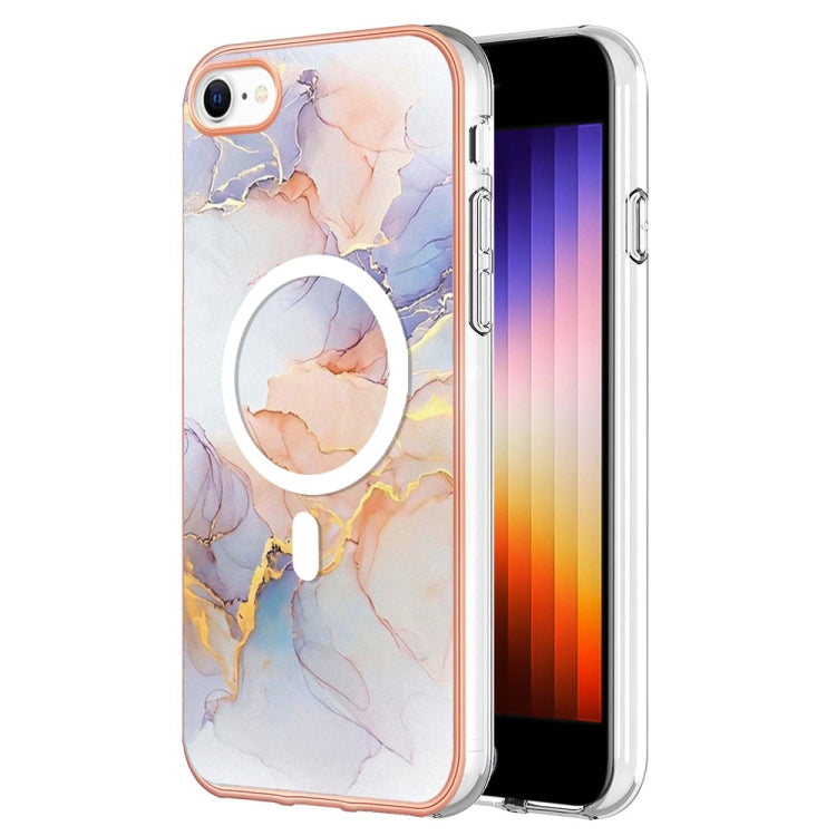 Marble Pattern Dual-side IMD Magsafe TPU Phone Case, For iPhone 15, For iPhone 14 Pro Max, For iPhone 8 / SE 2022 / 2020