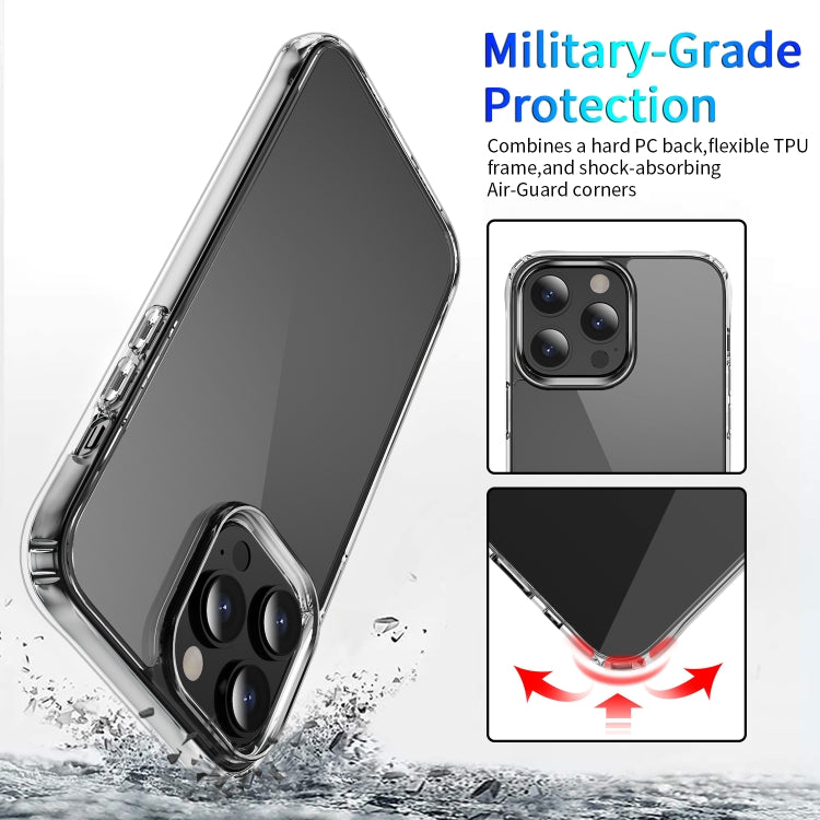 Shockproof Transparent Acrylic Phone Case, For iPhone 15 Pro Max, For iPhone 15 Pro, For iPhone 15 Plus, For iPhone 15