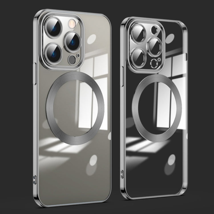 Lens Protector MagSafe Electroplated Phone Case, For iPhone 15 Pro Max, For iPhone 15 Pro, For iPhone 15 Plus
