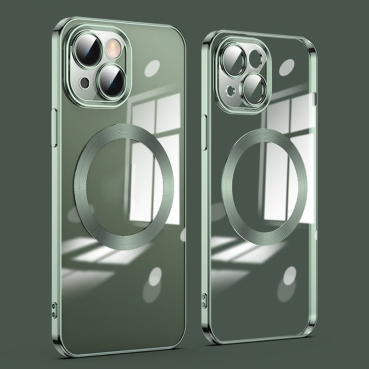 Lens Protector MagSafe Electroplated Phone Case, For iPhone 15 Pro Max, For iPhone 15 Pro, For iPhone 15 Plus