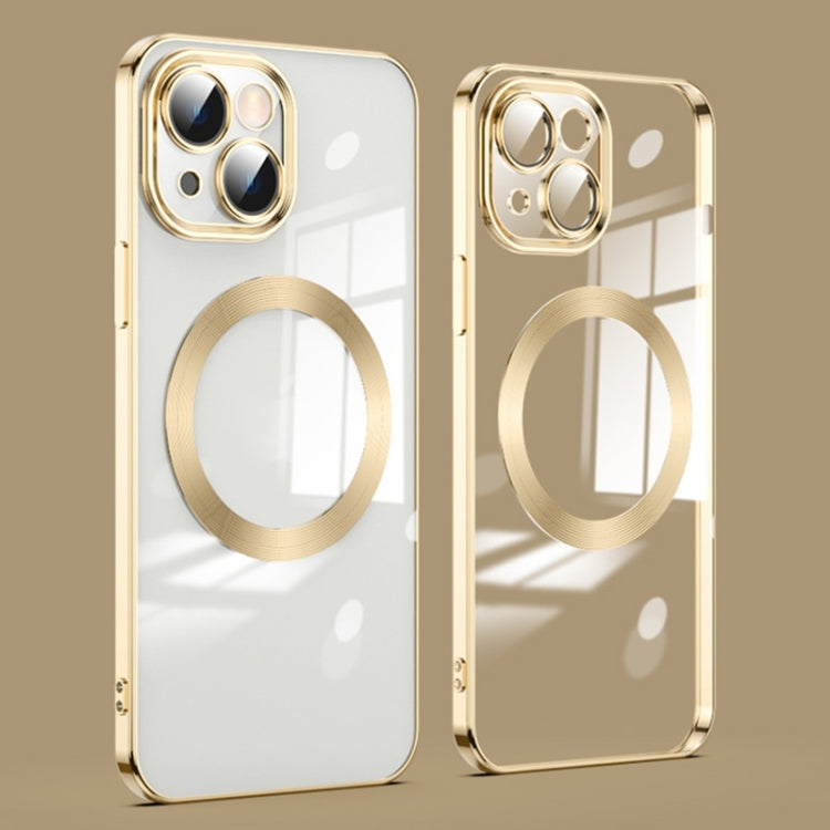 Lens Protector MagSafe Electroplated Phone Case, For iPhone 15 Pro Max, For iPhone 15 Pro, For iPhone 15 Plus