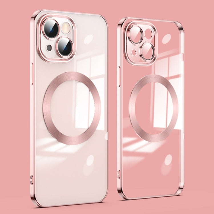 Lens Protector MagSafe Electroplated Phone Case, For iPhone 15 Pro Max, For iPhone 15 Pro, For iPhone 15 Plus
