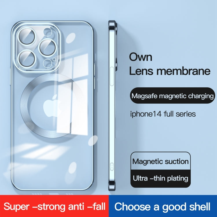 Lens Protector MagSafe Electroplated Phone Case, For iPhone 15 Pro Max, For iPhone 15 Pro, For iPhone 15 Plus