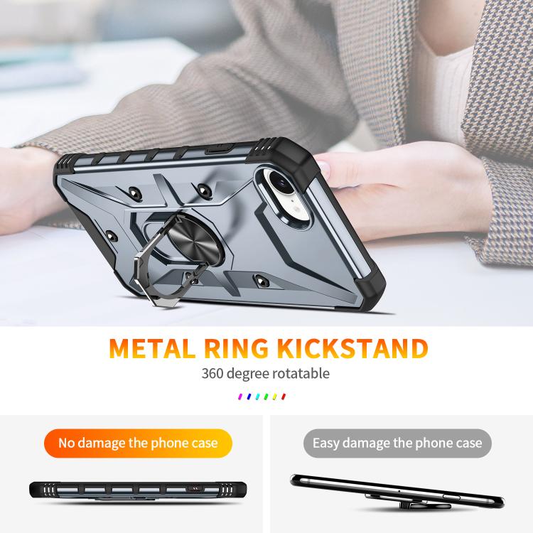 Coque de téléphone avec anneau de support, pour iPhone 16 Pro Max, pour iPhone 16 Pro, pour iPhone 15 Pro Max, pour iPhone 15 Pro