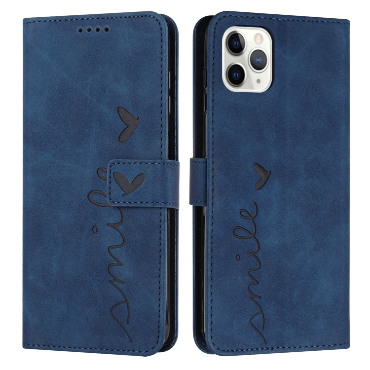 Skin Feel Heart Pattern Leather Phone Case