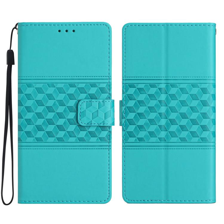 Diamond Embossed Skin Feel Leather Phone Case, For iPhone 17 Pro Max, For iPhone 17 Pro, For iPhone 17, For iPhone 17 Air