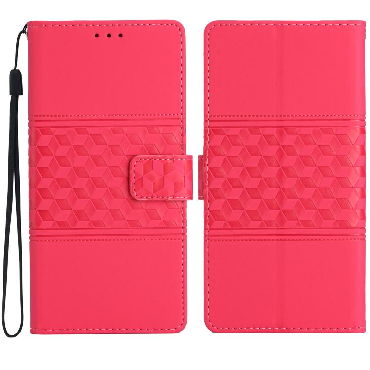 Diamond Embossed Skin Feel Leather Phone Case, For iPhone 17 Pro Max, For iPhone 17 Pro, For iPhone 17, For iPhone 17 Air