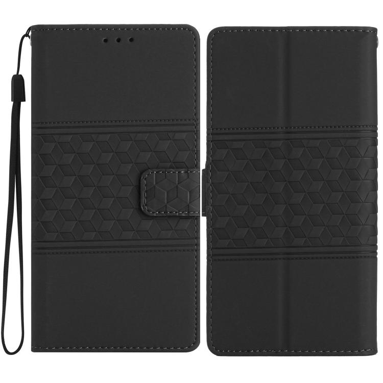 Diamond Embossed Skin Feel Leather Phone Case, For iPhone 17 Pro Max, For iPhone 17 Pro, For iPhone 17, For iPhone 17 Air