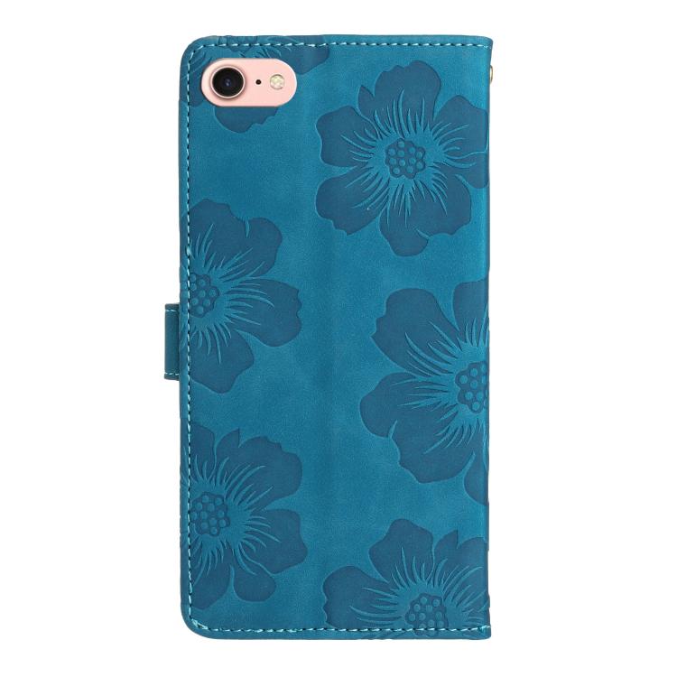 Flower Embossing Pattern Leather Phone Case, For iPhone 16e, For iPhone 16 Pro Max, For iPhone 16 Pro, For iPhone 16 Plus
