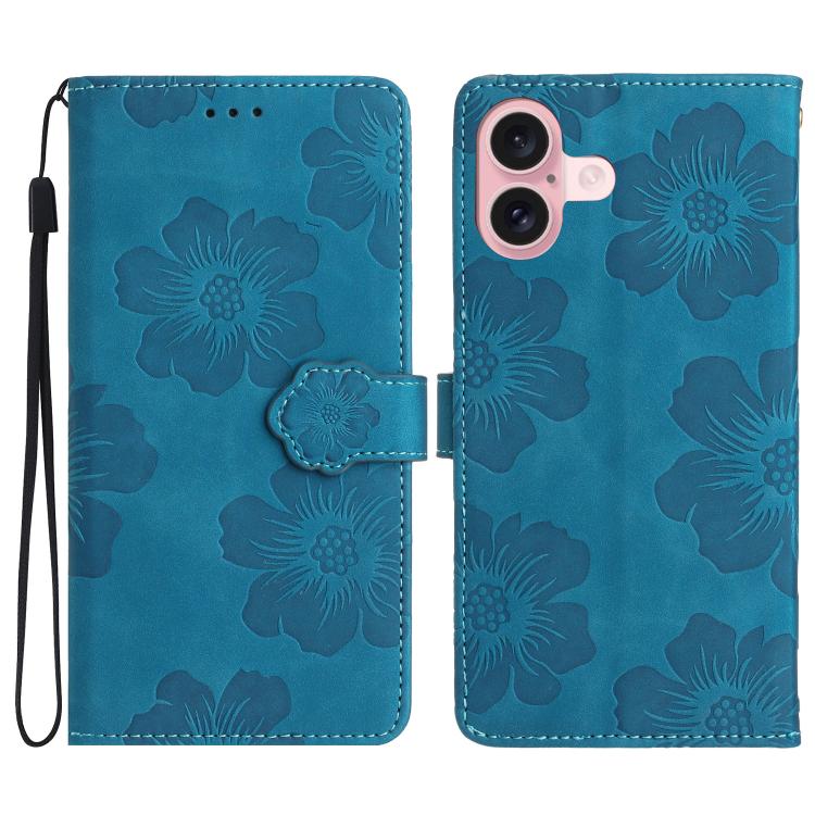 Flower Embossing Pattern Leather Phone Case, For iPhone 17 Pro Max, For iPhone 17 Pro, For iPhone 17, For iPhone 17 Air