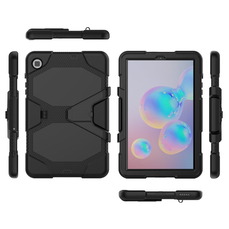 For Samsung Galaxy Tab S6 Lite P610 Shockproof Colorful Silicon + PC Protective Case with Holder & Pen Slot, For Samsung Galaxy Tab S6 Lite P610