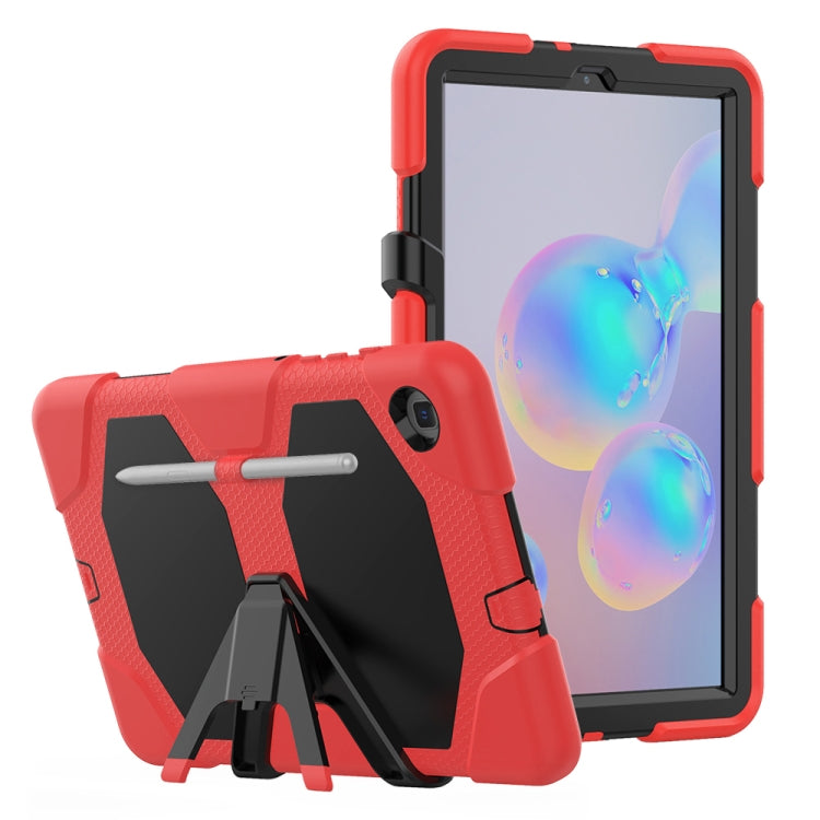 For Samsung Galaxy Tab S6 Lite P610 Shockproof Colorful Silicon + PC Protective Case with Holder & Pen Slot, For Samsung Galaxy Tab S6 Lite P610